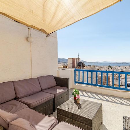 Elenitas Town House With Veranda And Sea View Mykonos Town エクステリア 写真