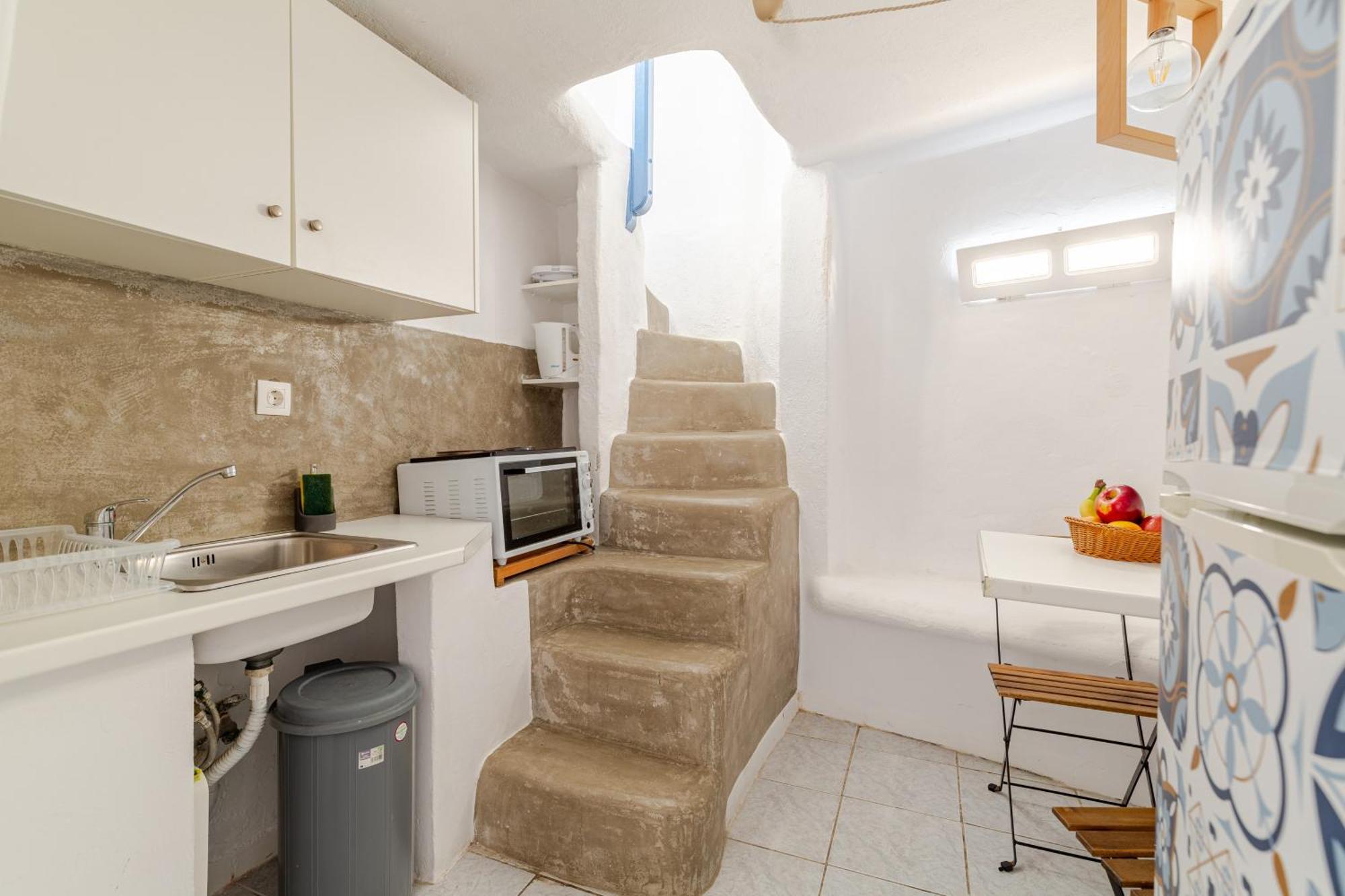 Elenitas Town House With Veranda And Sea View Mykonos Town エクステリア 写真